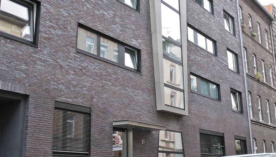 Aluminiumfenster – Wohnhaus Köln Elsaßstraße • Trimborn Metallbau
