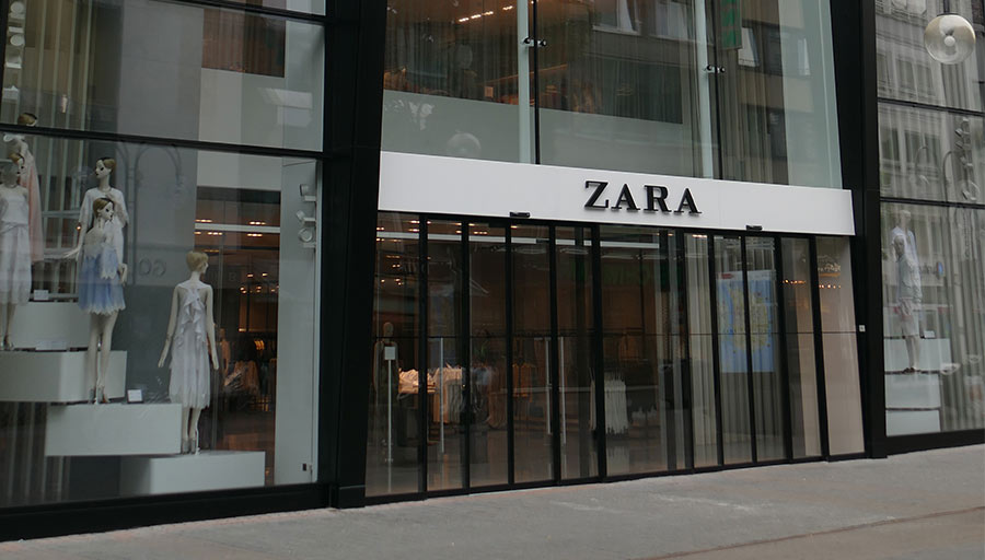Glassfassaden – Zara Köln • Trimborn Metallbau